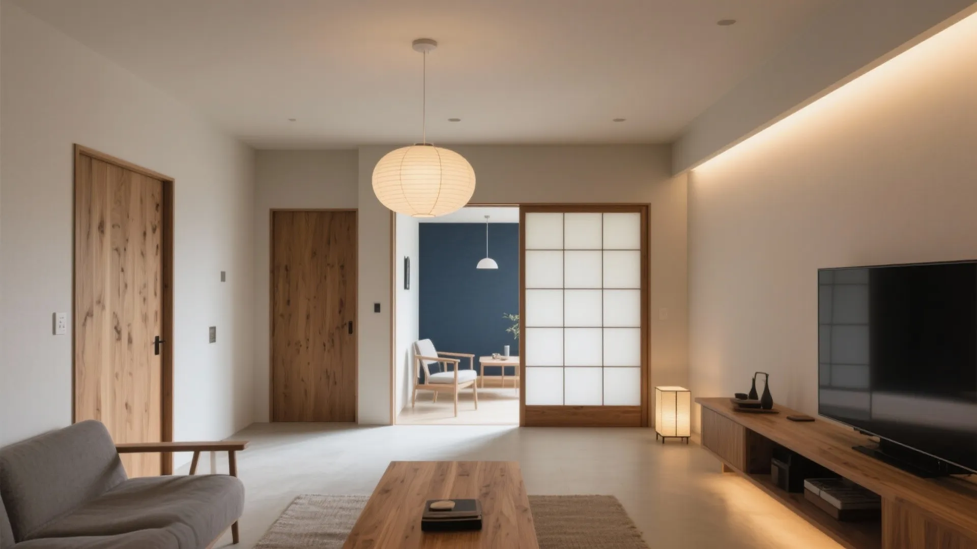 光と色の温度調整：日式風格は“柔らかい中庸”で決める