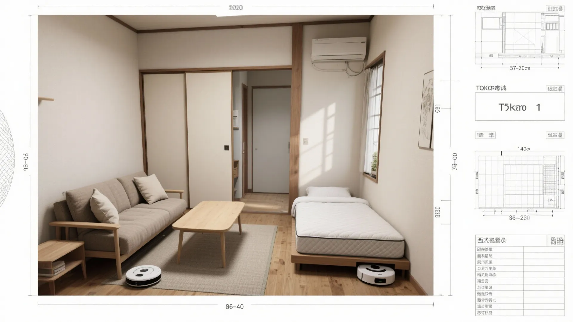 家具サイズは“日本寸”で選ぶ：動線規格と1K・1Rの差を意識