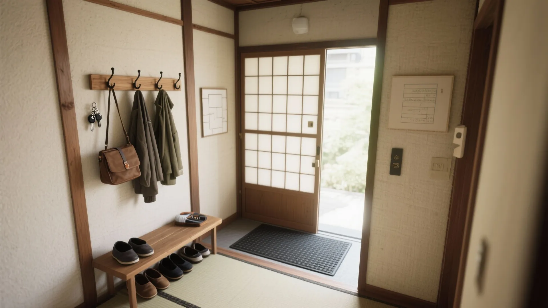 Tips 5: 玄関は“第一関門”に（動線計画×日本都市）