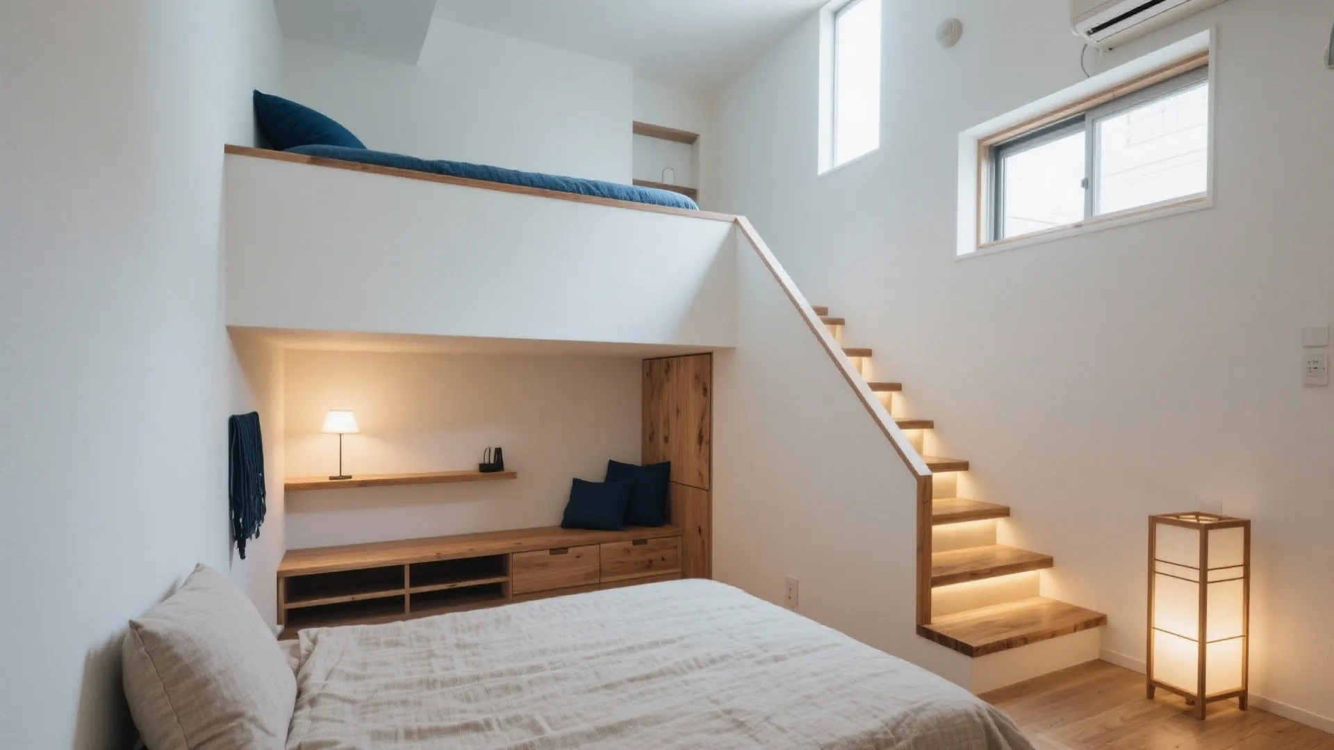 Tips 3: 光と色のレイヤーで圧迫感を消す日式風格のコーディネート