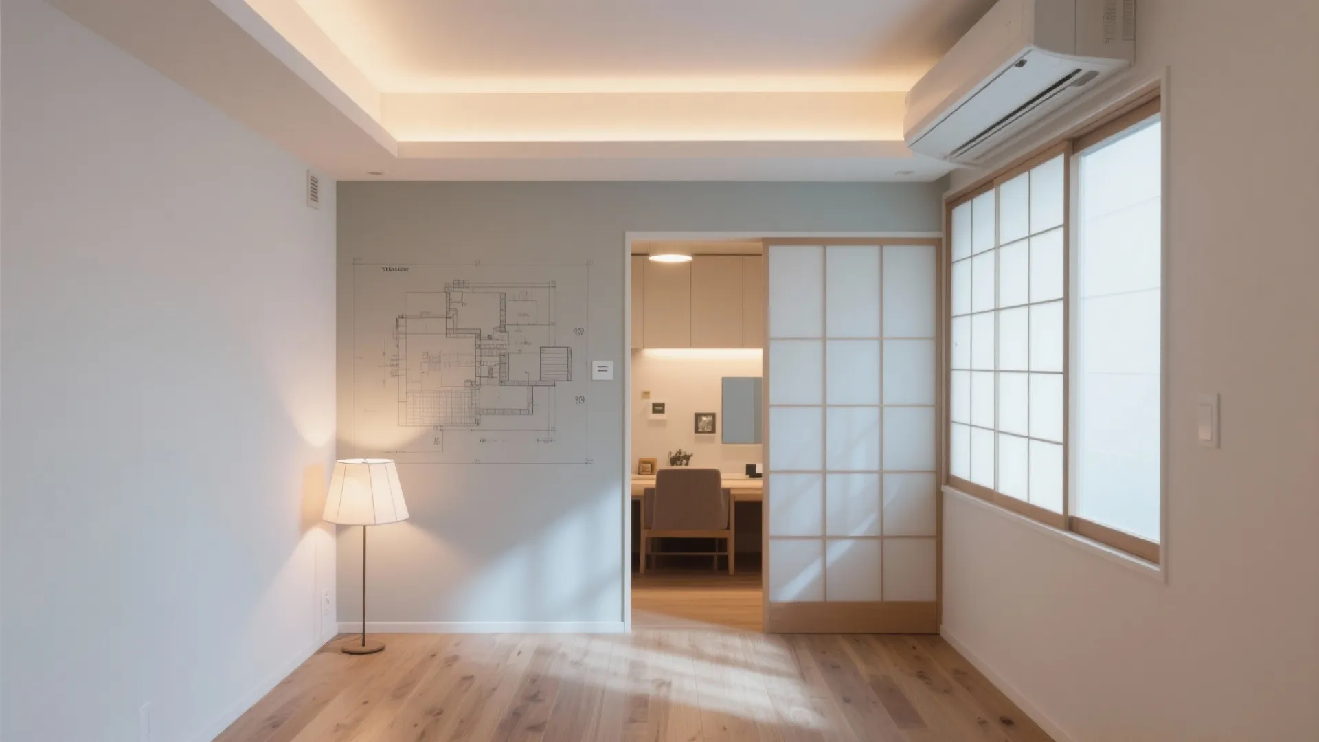 光と色で“抜け”をつくる日式風格（日本都市の暮らし）