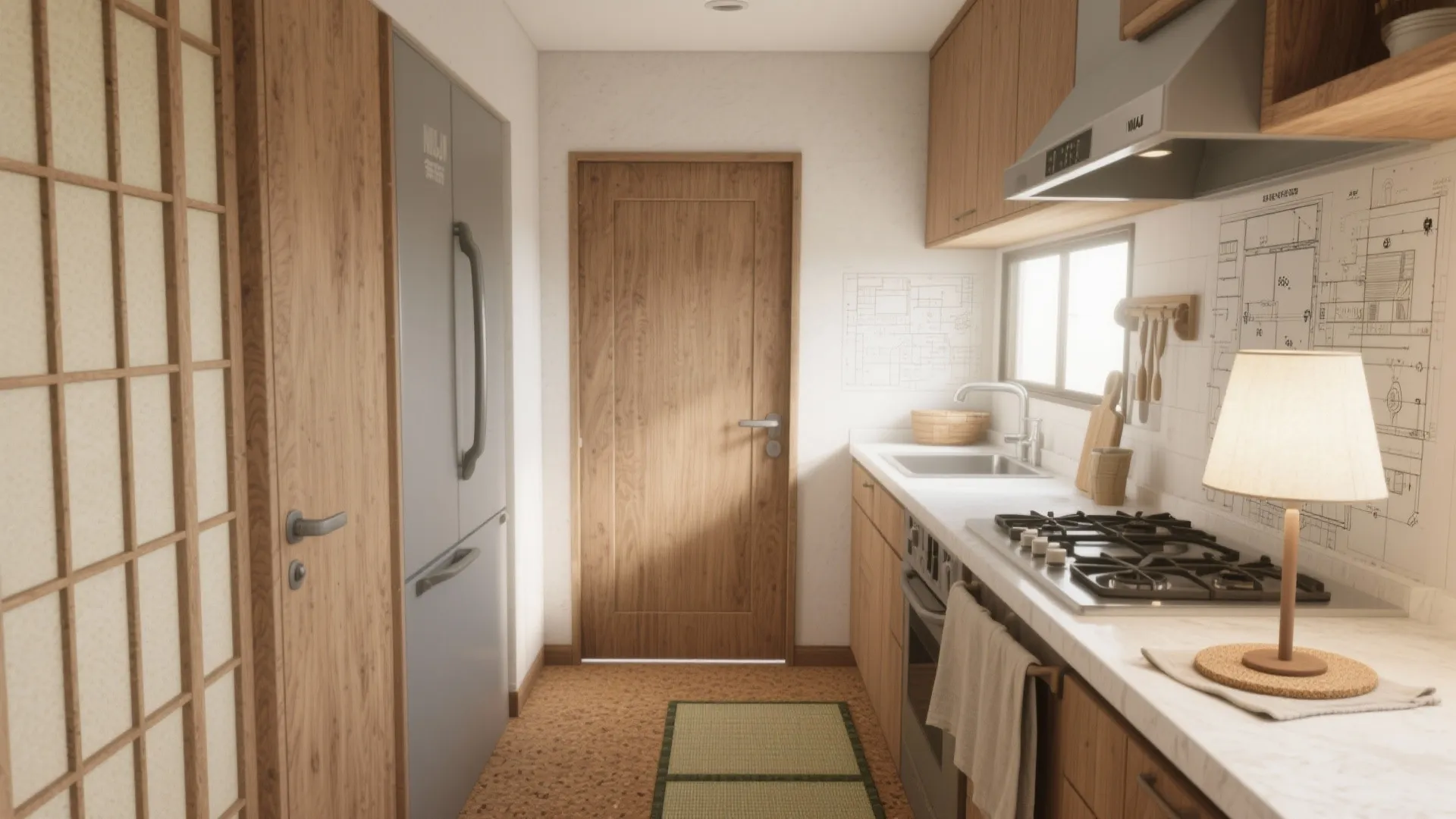 Tips 3: 日式風格の素材で“触れる温度”を下げる