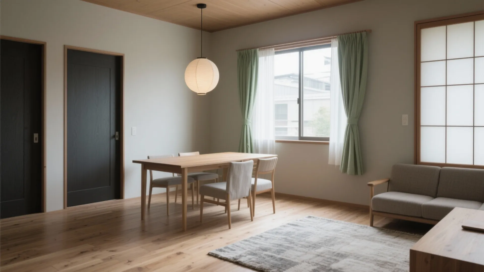 日式らしさをつくる素材と配色（日本都市に馴染む日式風格）