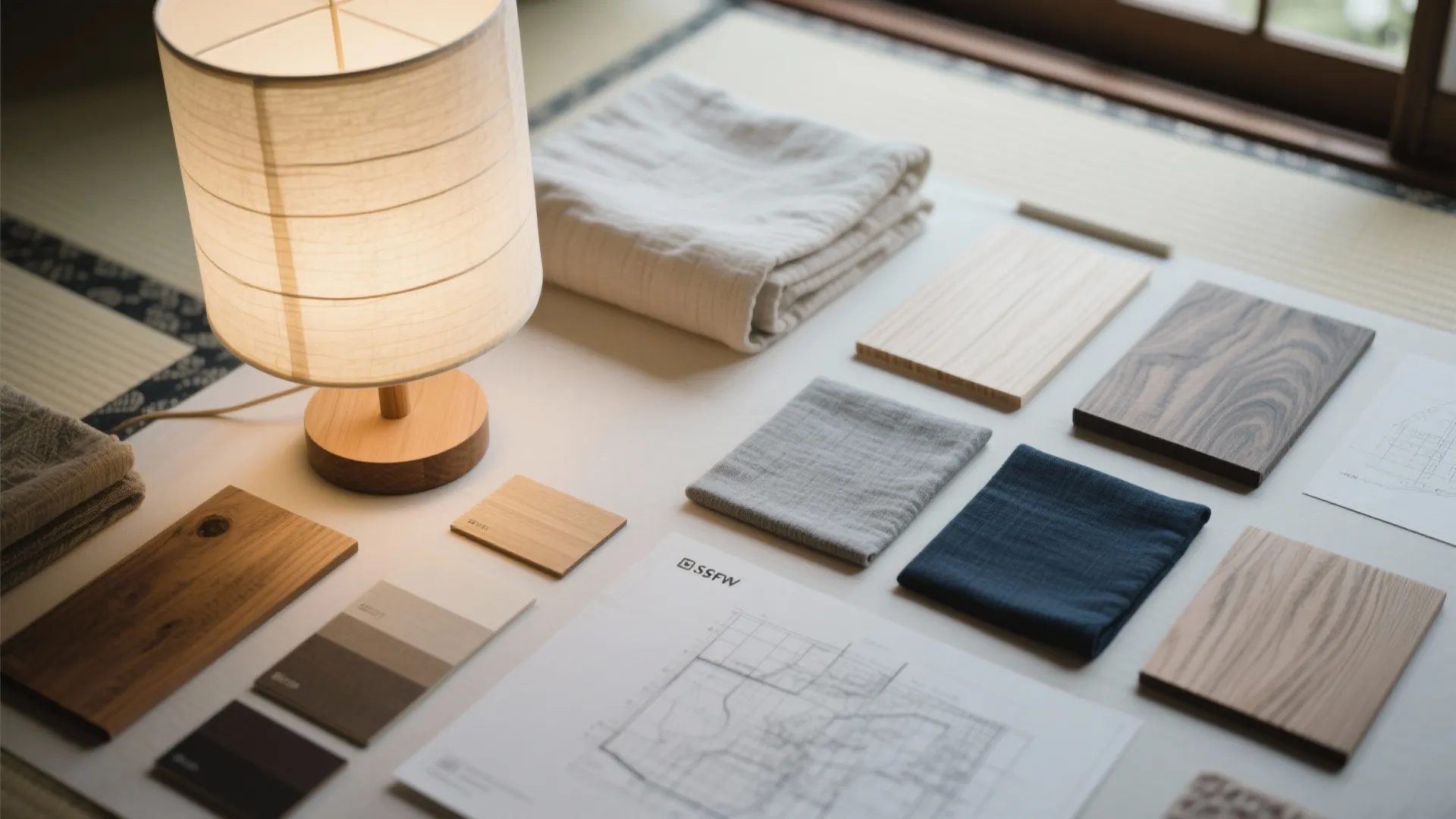 Tips 3: 日式風格の素材と色で温度を整える（日本インテリアの要点）