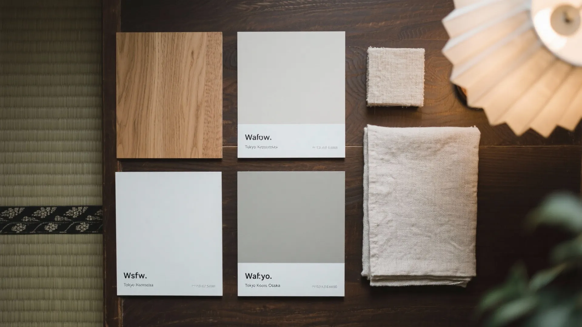 Q3. 日式空間の色合わせで注意することは？