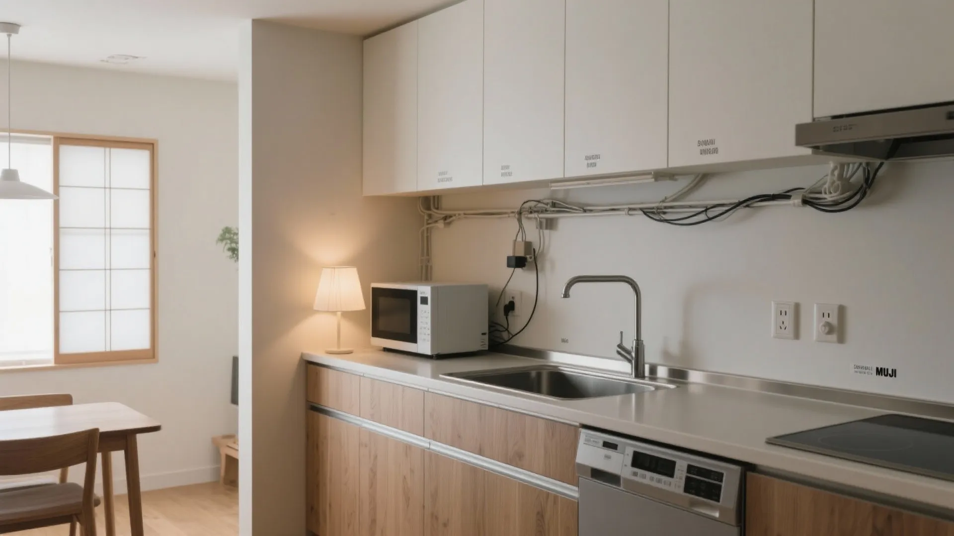 キッチンと空調がボトルネック：日式風格の暮らしに合う家電配置の工夫（日式風格）