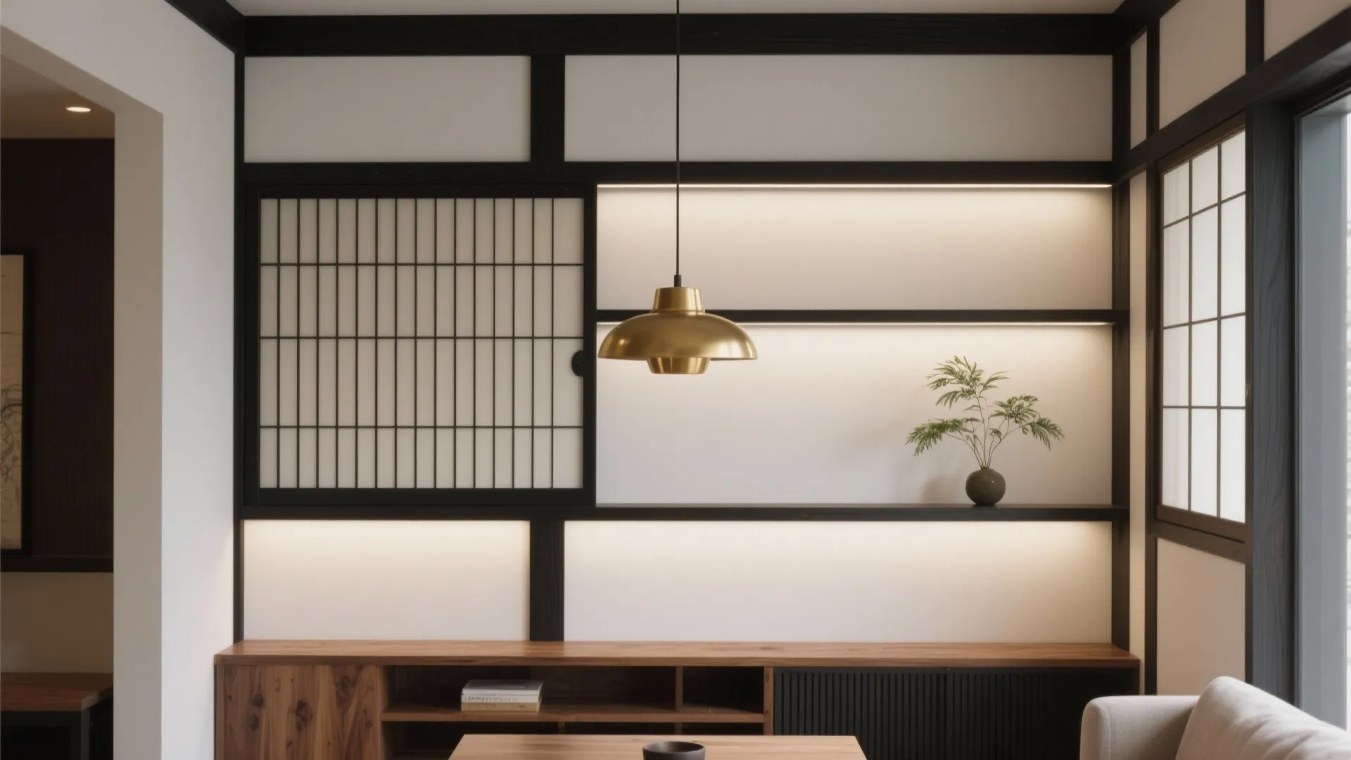 Tips 4: 日式モダンは“線”で整える（日式風格）