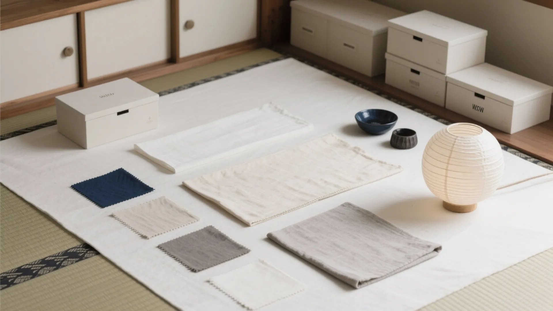 Tips 4: 色とテクスチャの統一（日式風格を軸にした収納技巧）