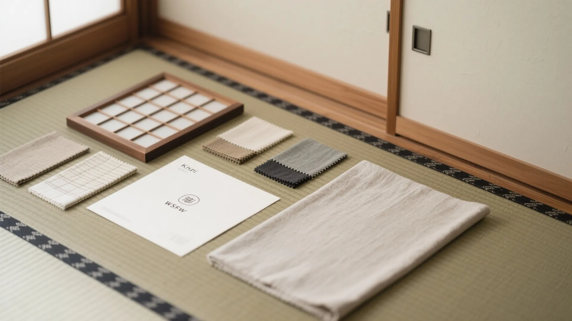 Tips 5: 色と素材で“距離”を縮める—日式風格の中庸配色（京都×日式風格）