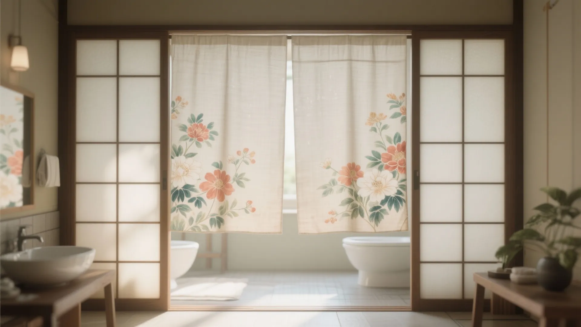 2. Japanese Noren Style