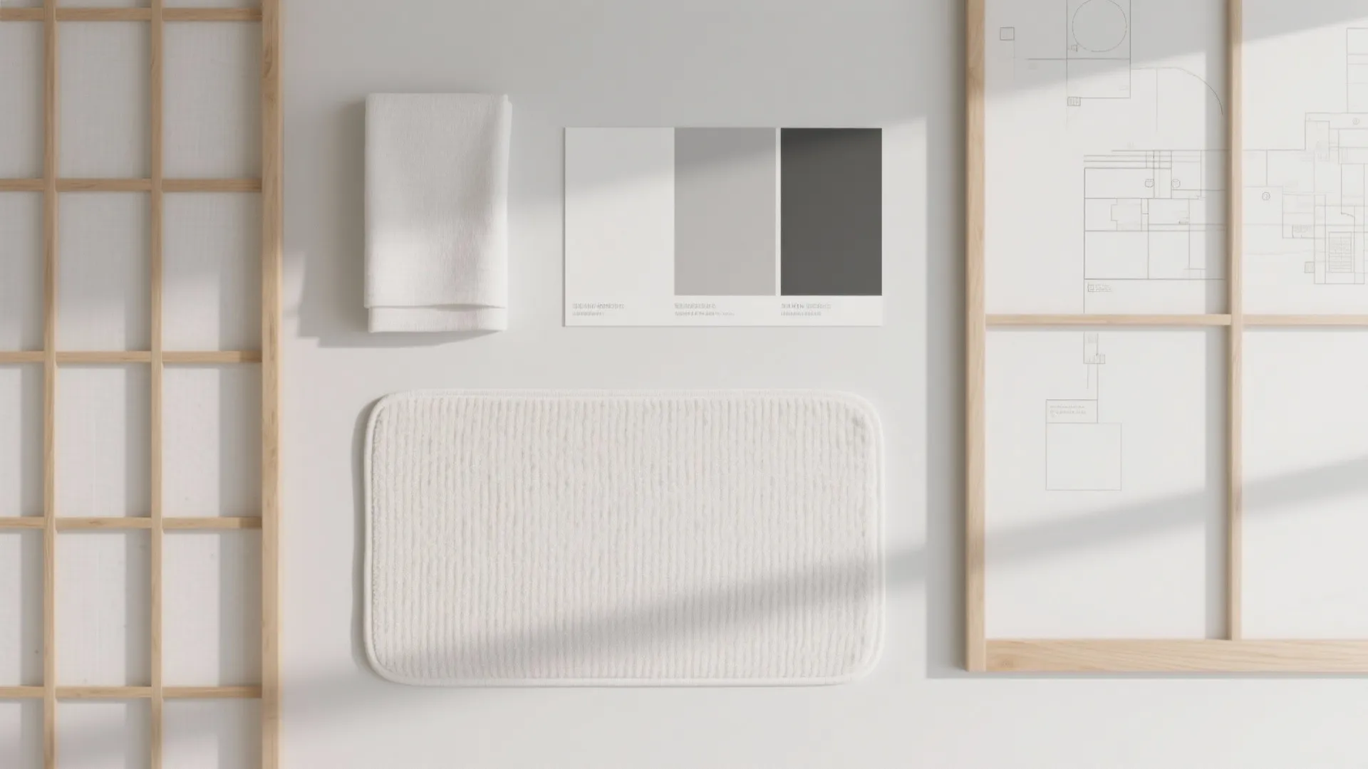 Tips 5: 色と素材で「日式風格」の潔さをつくる（東京小戸型）