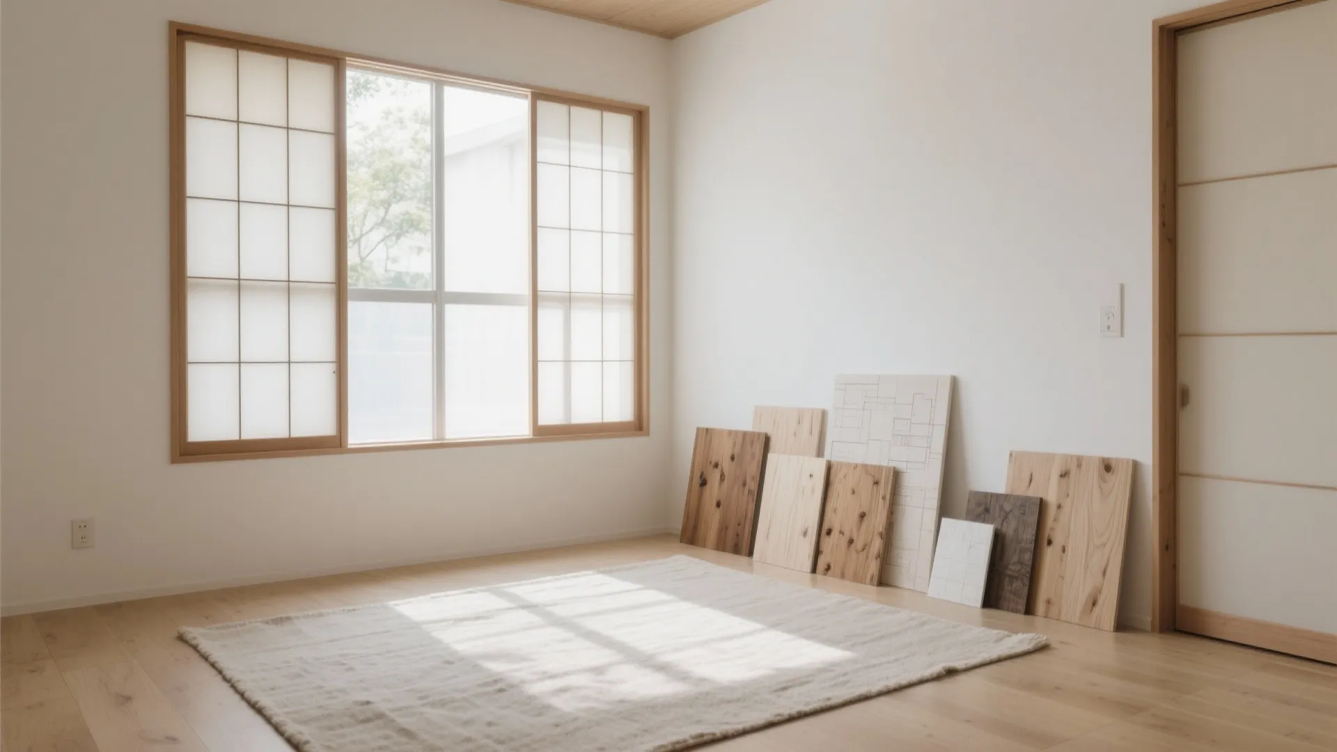 Tips 3: 日式風格の配色と素材で「静けさ」をつくる