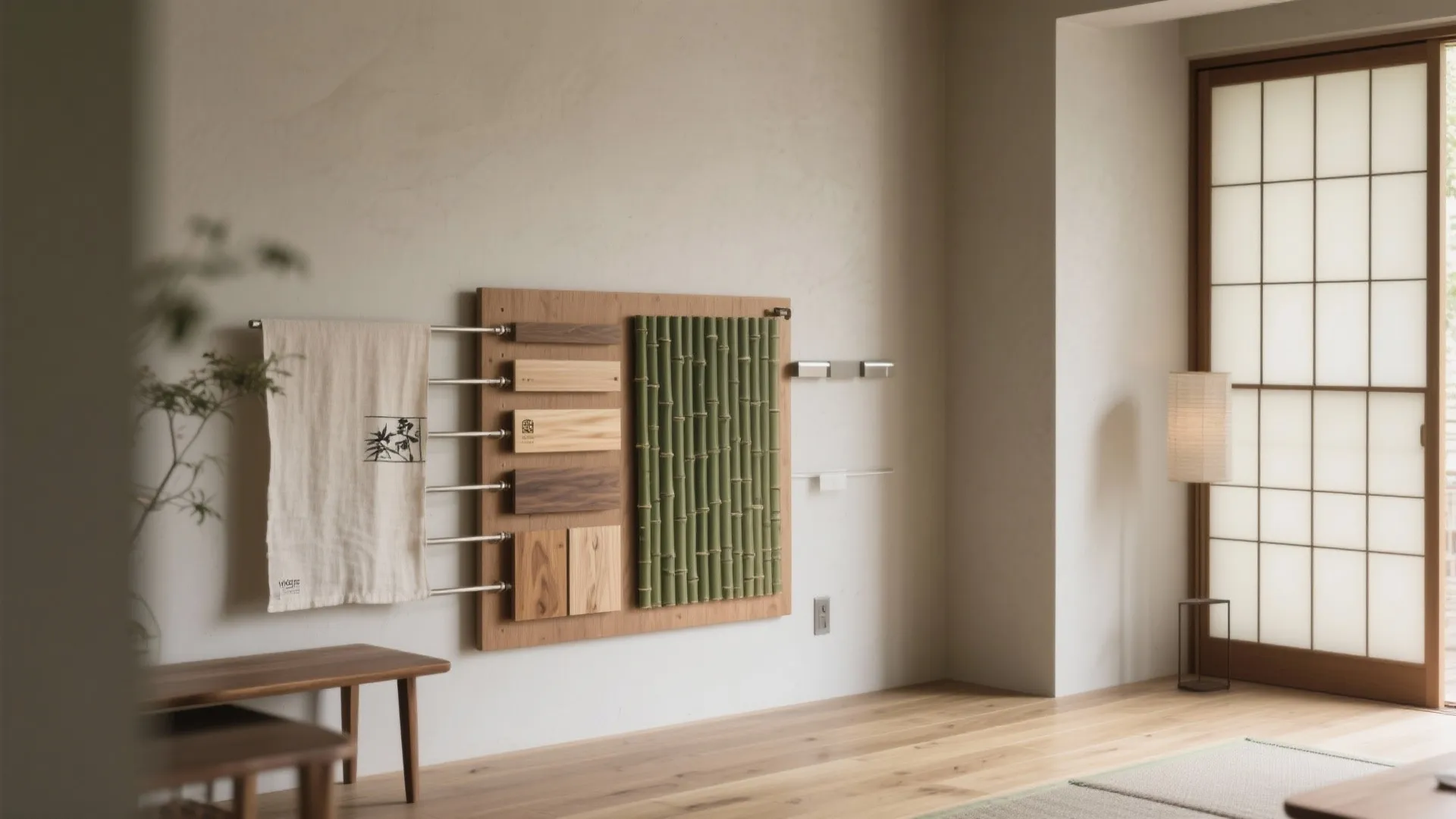 色と素材：日式風格で“静けさの層”を作る