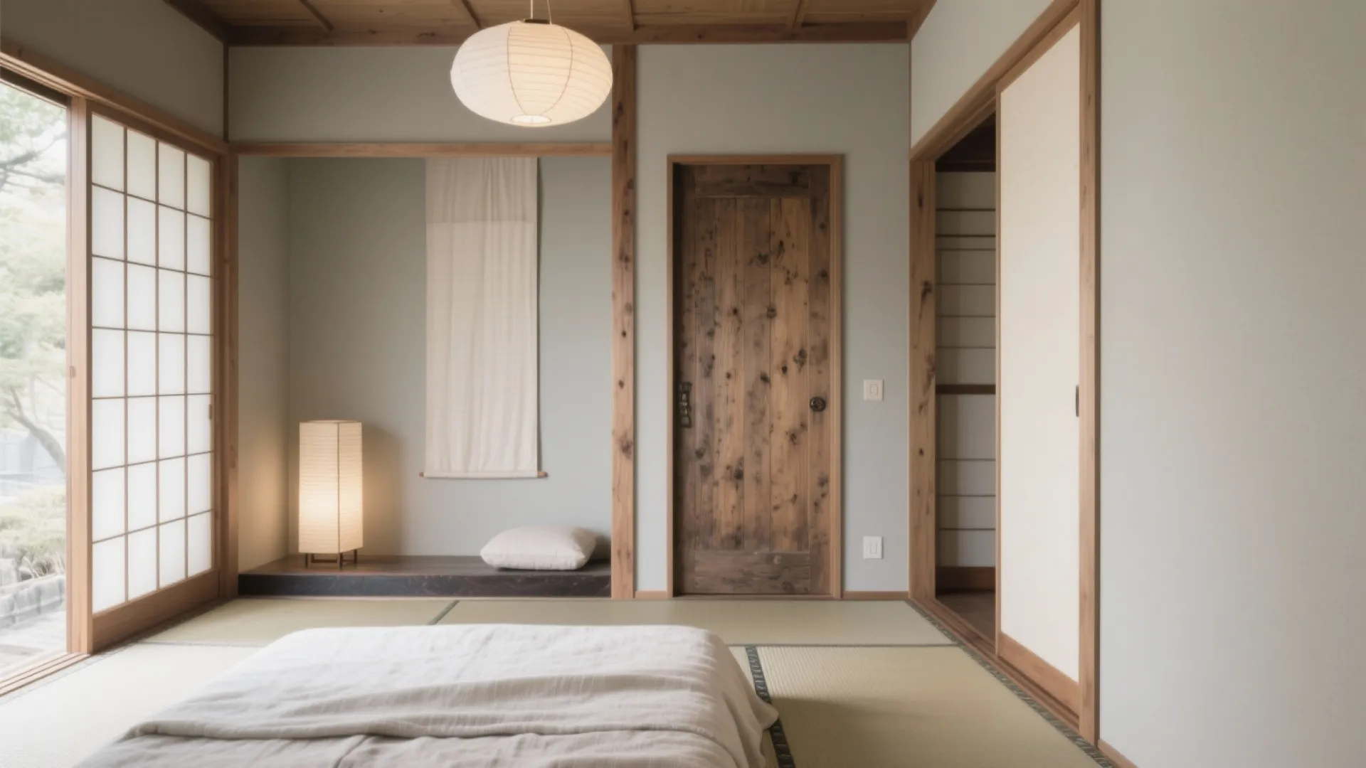 Tips 4: 日式風格の色と素材で広く見せる（日式風格）