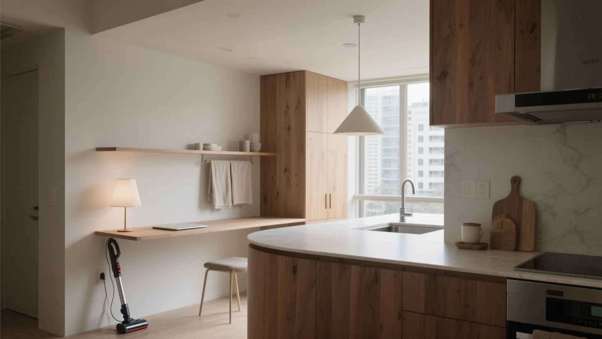 Tips 4: キッチンは回遊式、でも“止まる場所”を作る（日式風格）