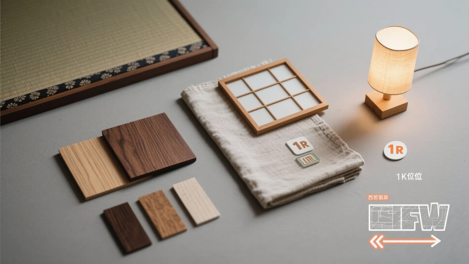 Q3. 日式空間の色合わせは何に注意？