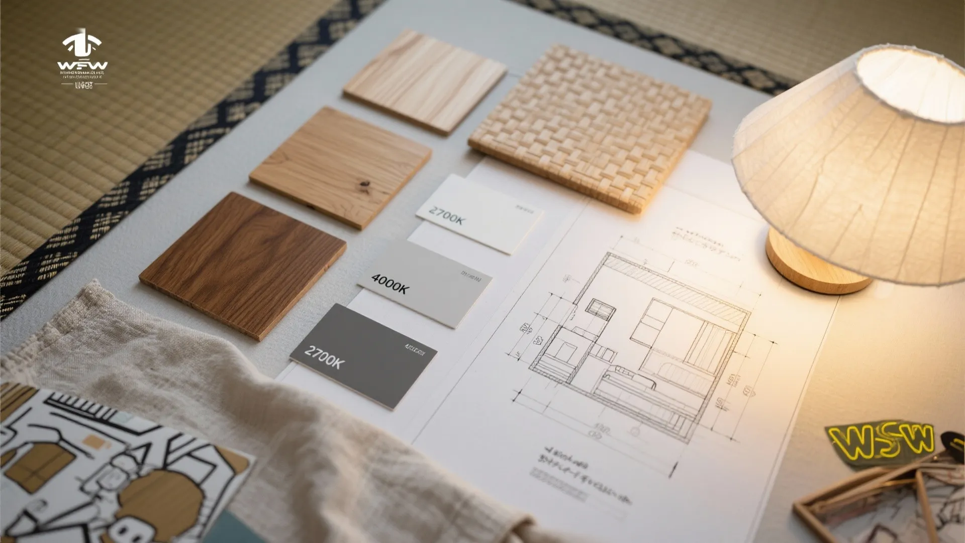 Q3. 日式空間の色合わせで注意することは？