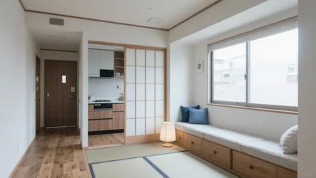 鎌倉市マンション小空間デザイン5選｜日本室内デザインの実例思考