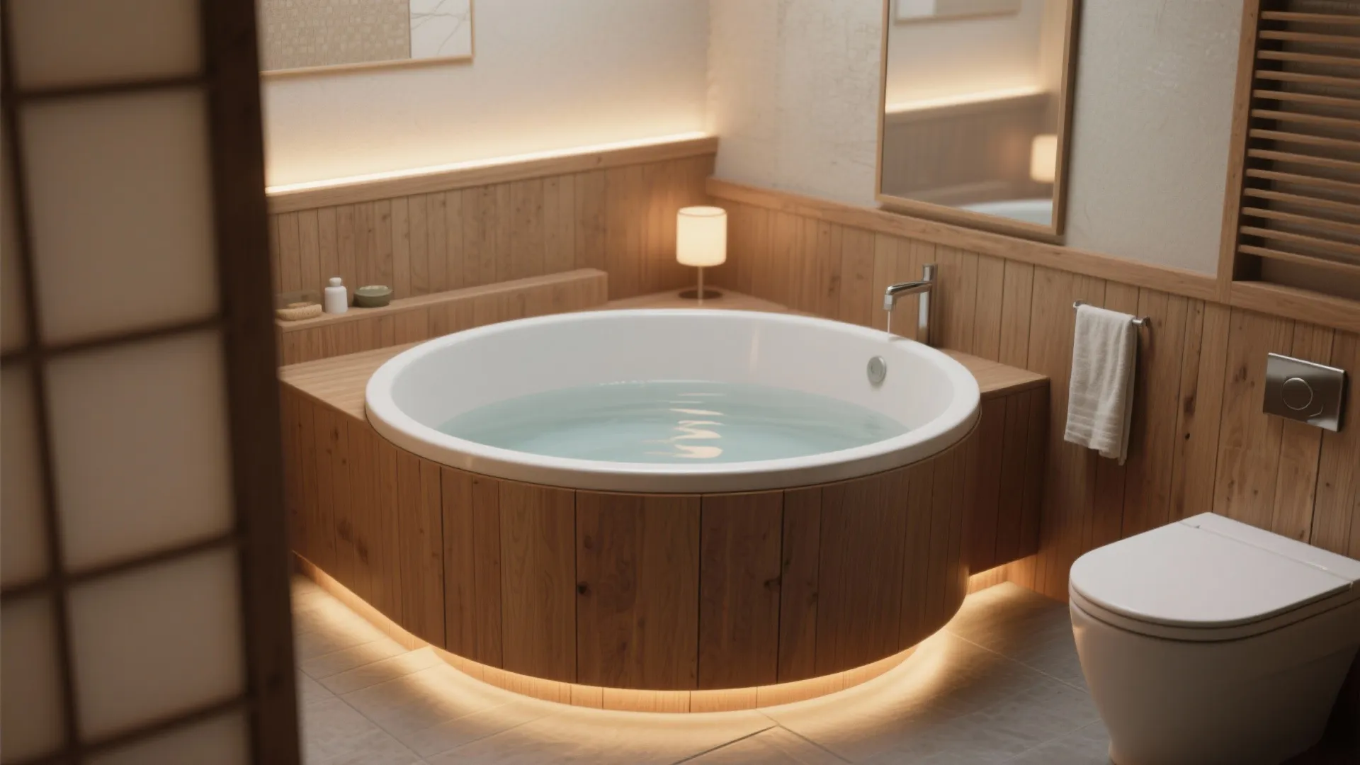 6. Japanese Soaking Tub