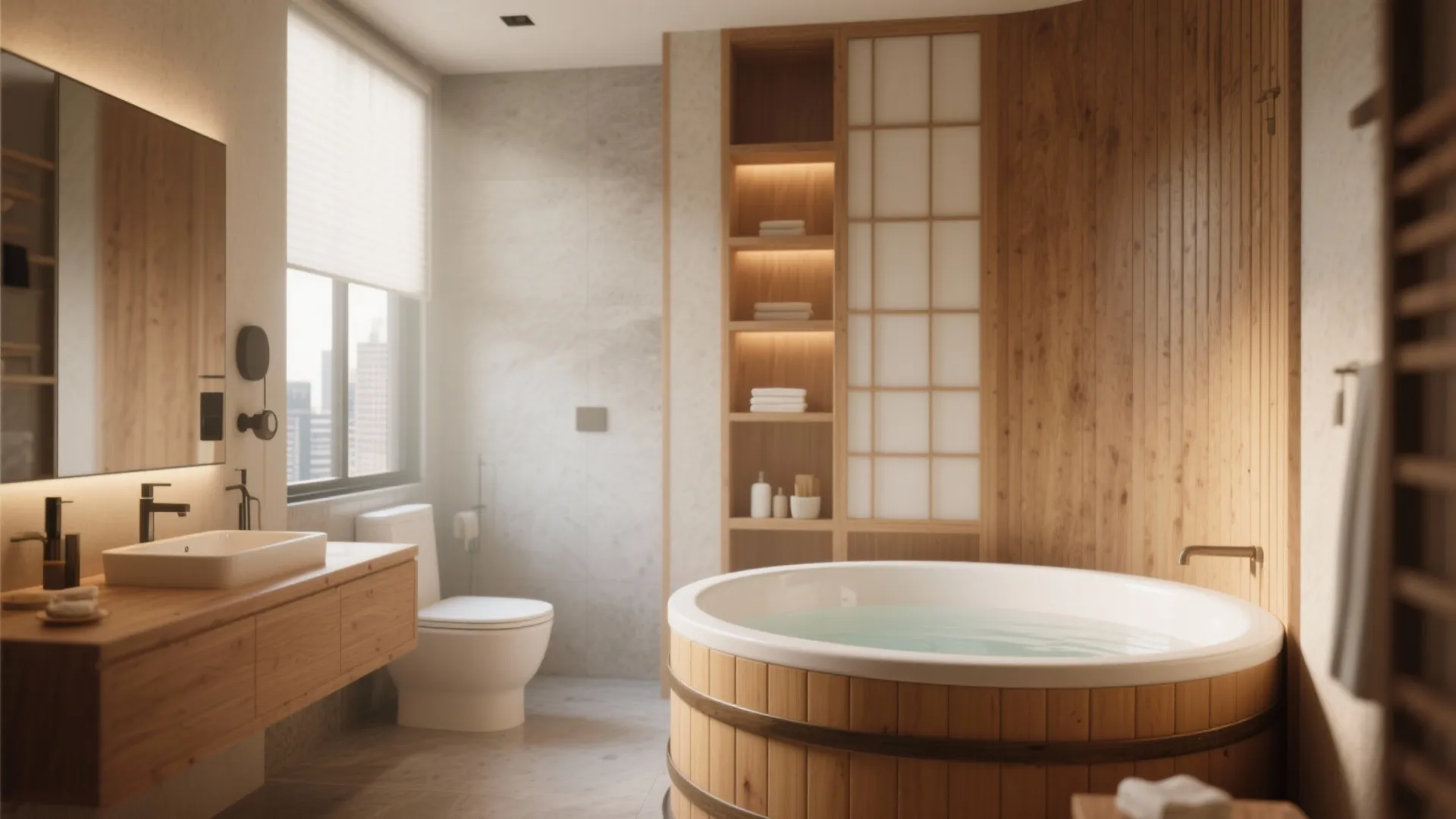 3. Japanese Soaking Tub