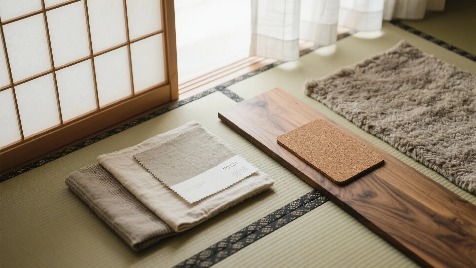 Tips 3: 日式風格の素材選び—柔らかい面で響きを散らす