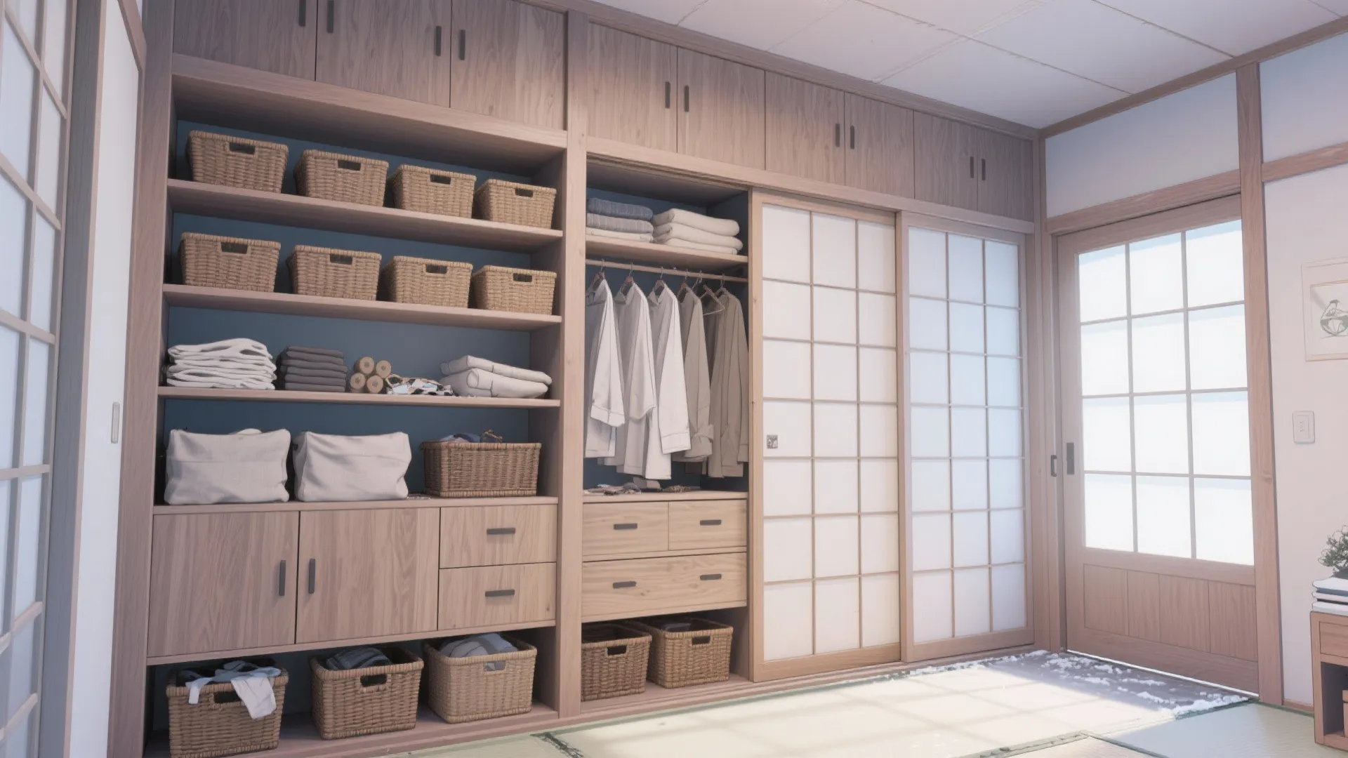 Tips 2: 小空間収納は“高さ8割・奥行き6割”で日式風格の軽さを守る