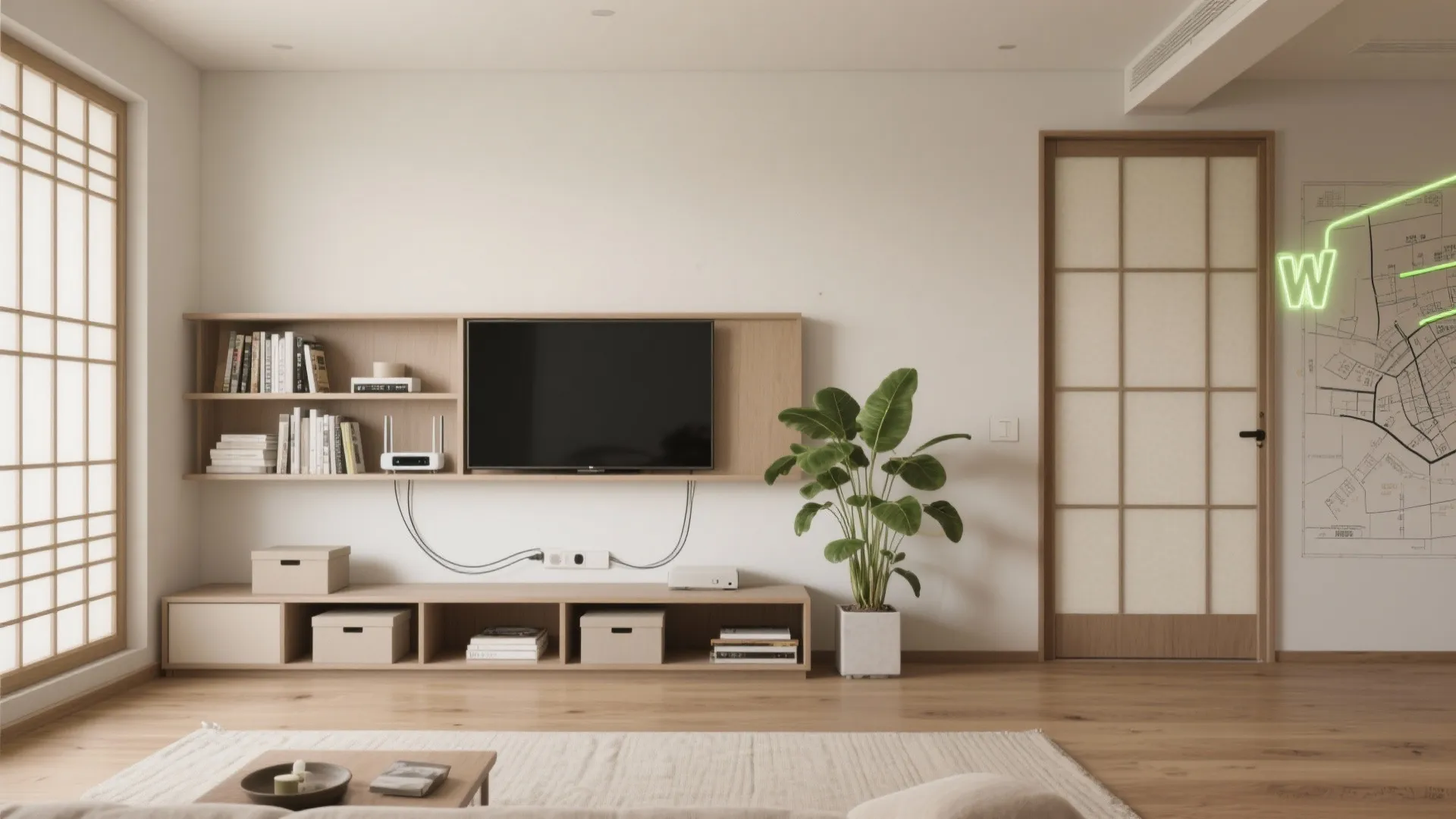 見せる×隠すを仕分ける収纳技巧で視線をデザイン（收纳技巧×日式風格）