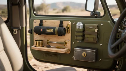 5 Jeep Door Storage DIY Ideas