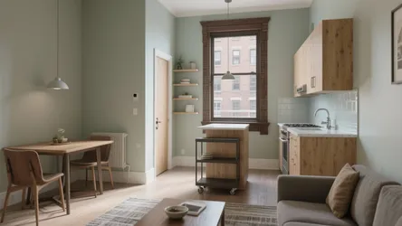 1 BHK Apartment in Jersey City: 5 Smart Design Ideas