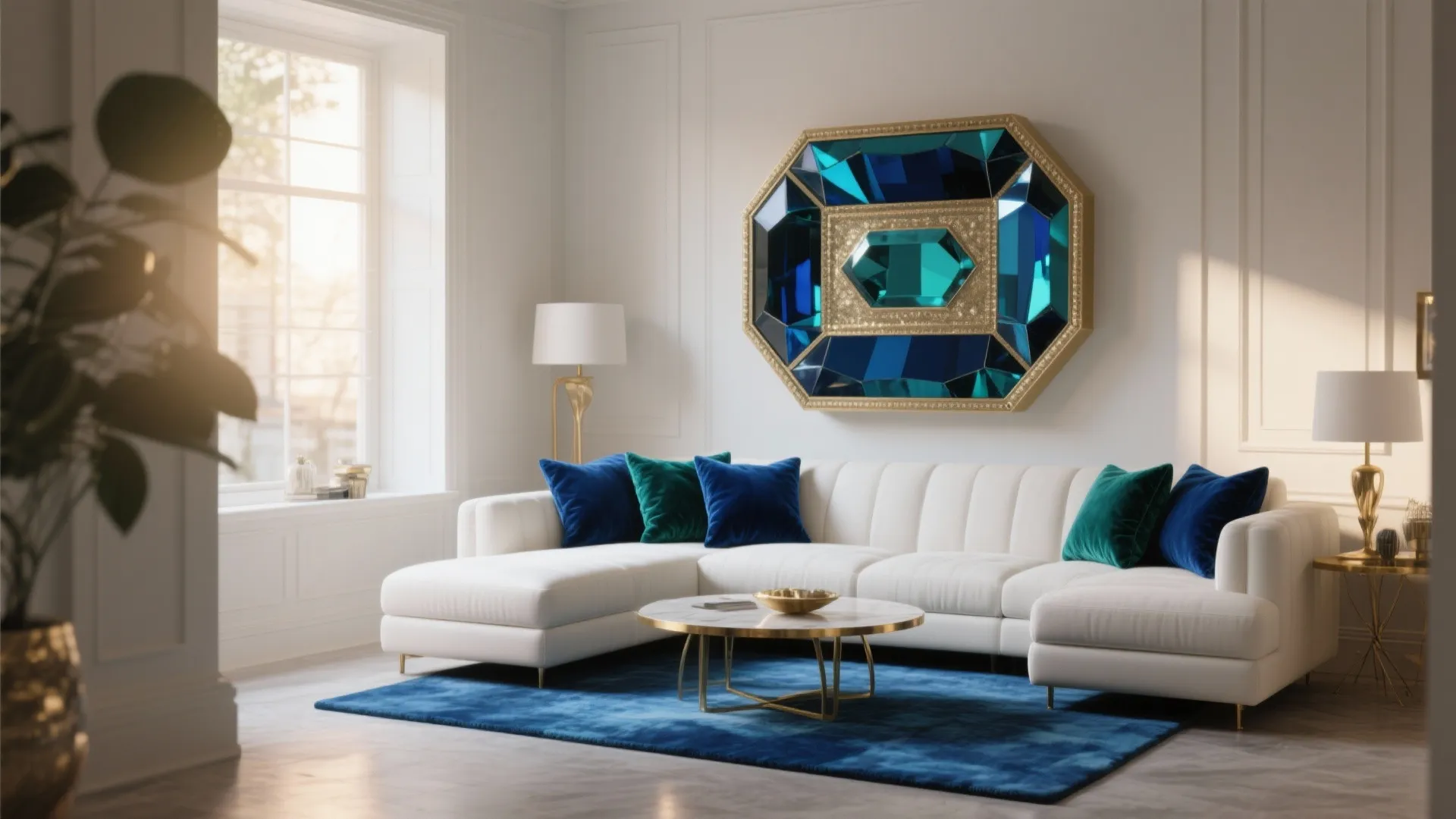 2. Contrast with Bold Accents