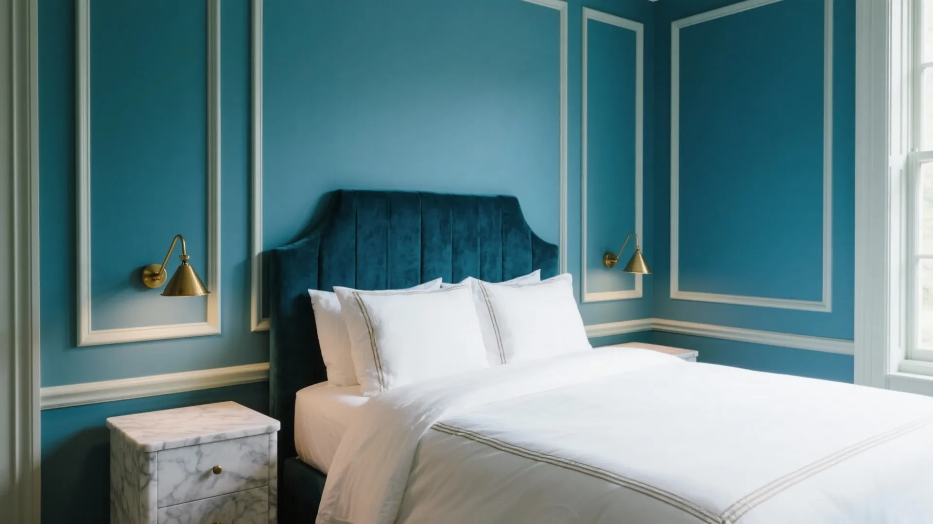 Jewel Tones with Classic Paneling