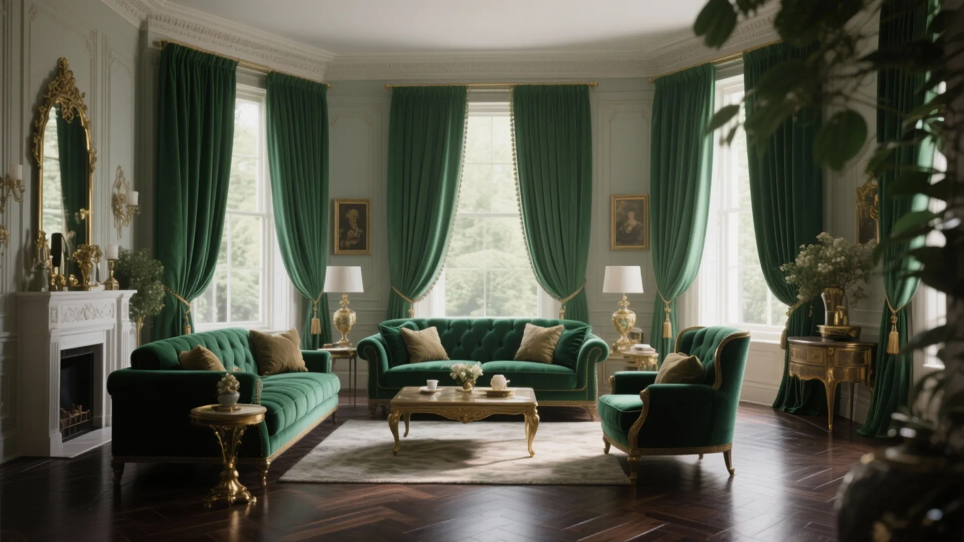 3. Deep Jewel Tones for Sophistication