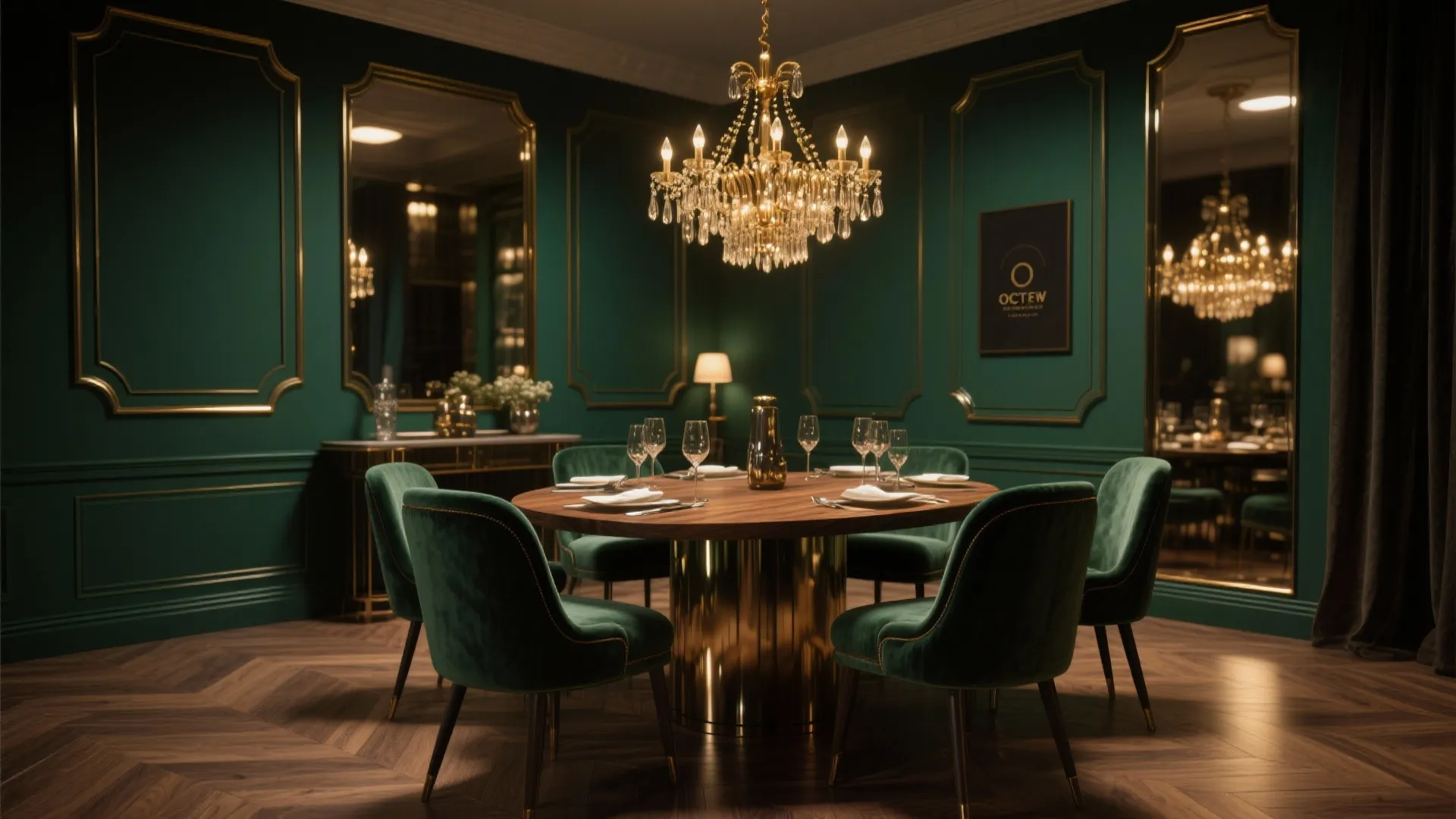 1. Moody Jewel Tones