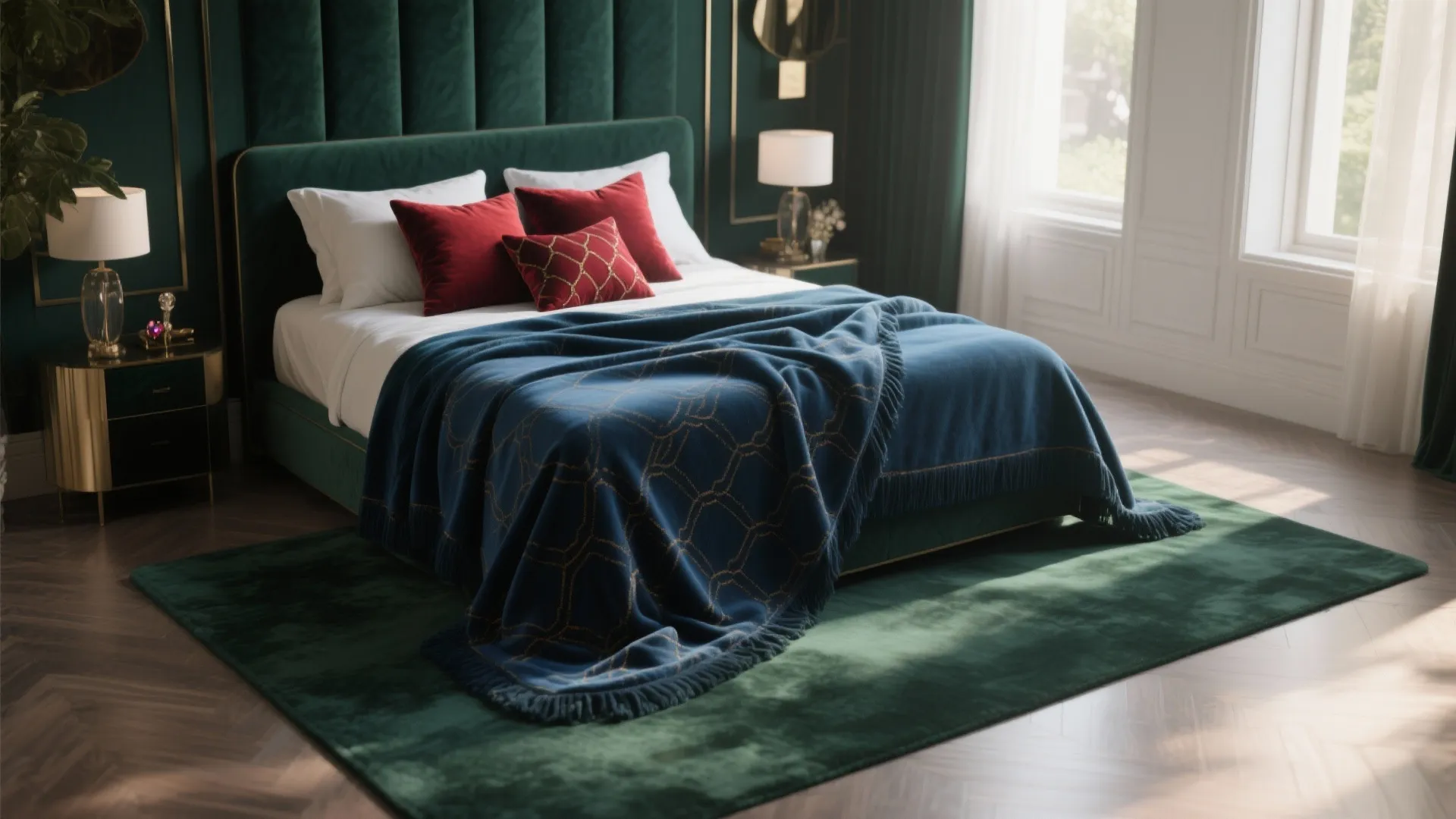 7. Jewel-Tone Layering