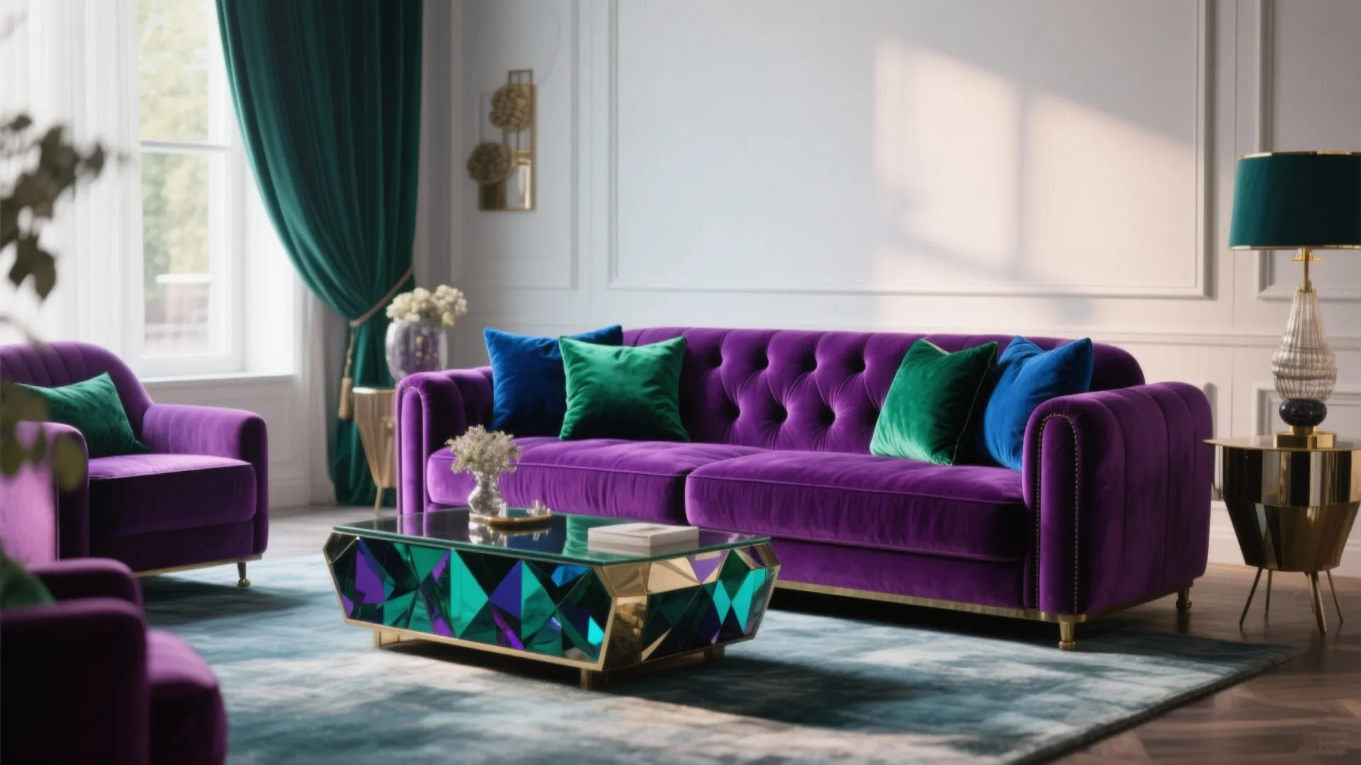 2. Jewel Tone Layering