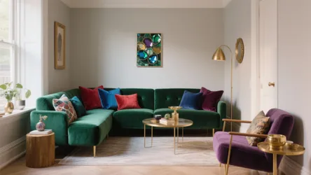 10 Jewel Tone Living Room Ideas