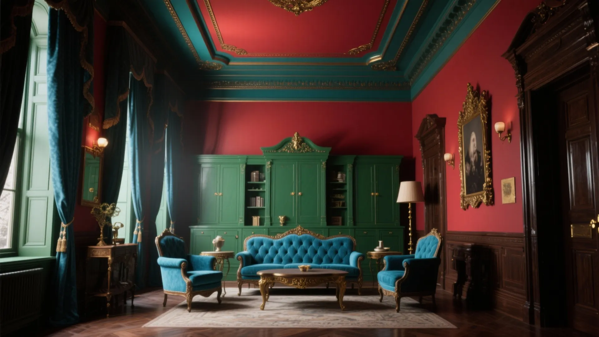 1. Victorian Jewel Tones: Deep, Dramatic, and Luxurious