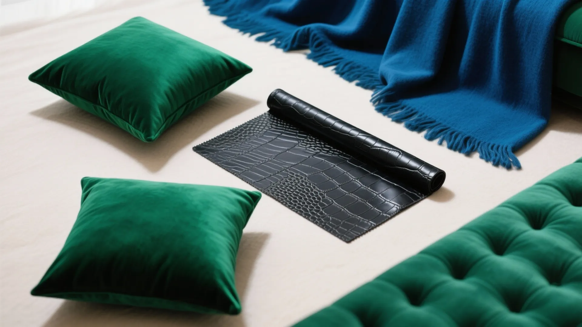 4. Pop of Color with Jewel Tones