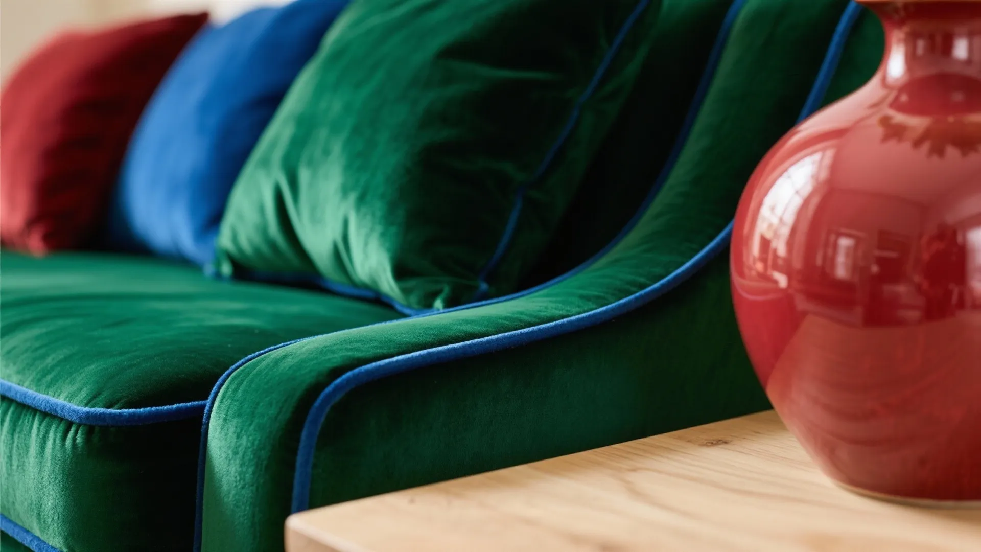 Jewel-Tone Pops: Emerald, Sapphire, Ruby