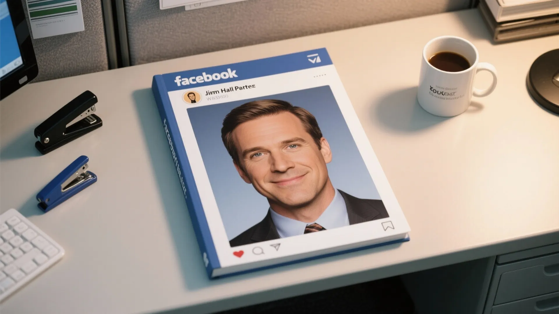 3. Jim Halpert’s “Bookface”