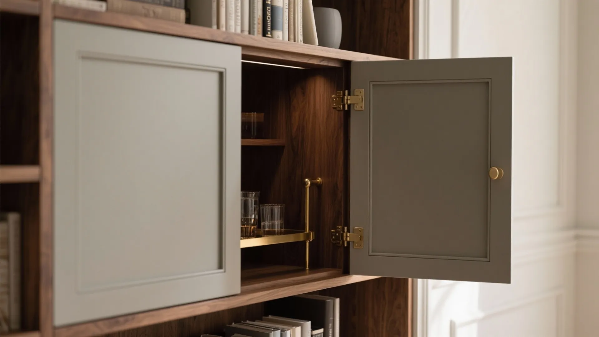 Bespoke Joinery that Hides and Shows