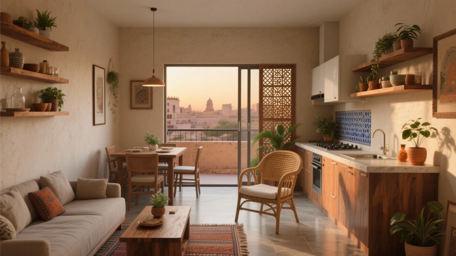 1 BHK Flat in Jaipur: 5 Smart Design Ideas: Practical, warm, and space-savvy interiors for a Jaipur 1 BHK, blending local materials with modern, multi-functional solutions