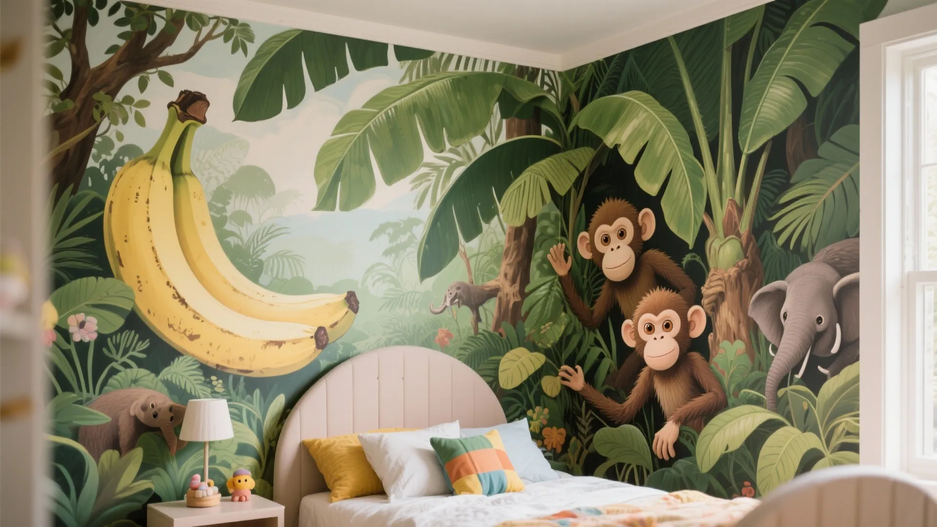 1. Jungle Mural Magic