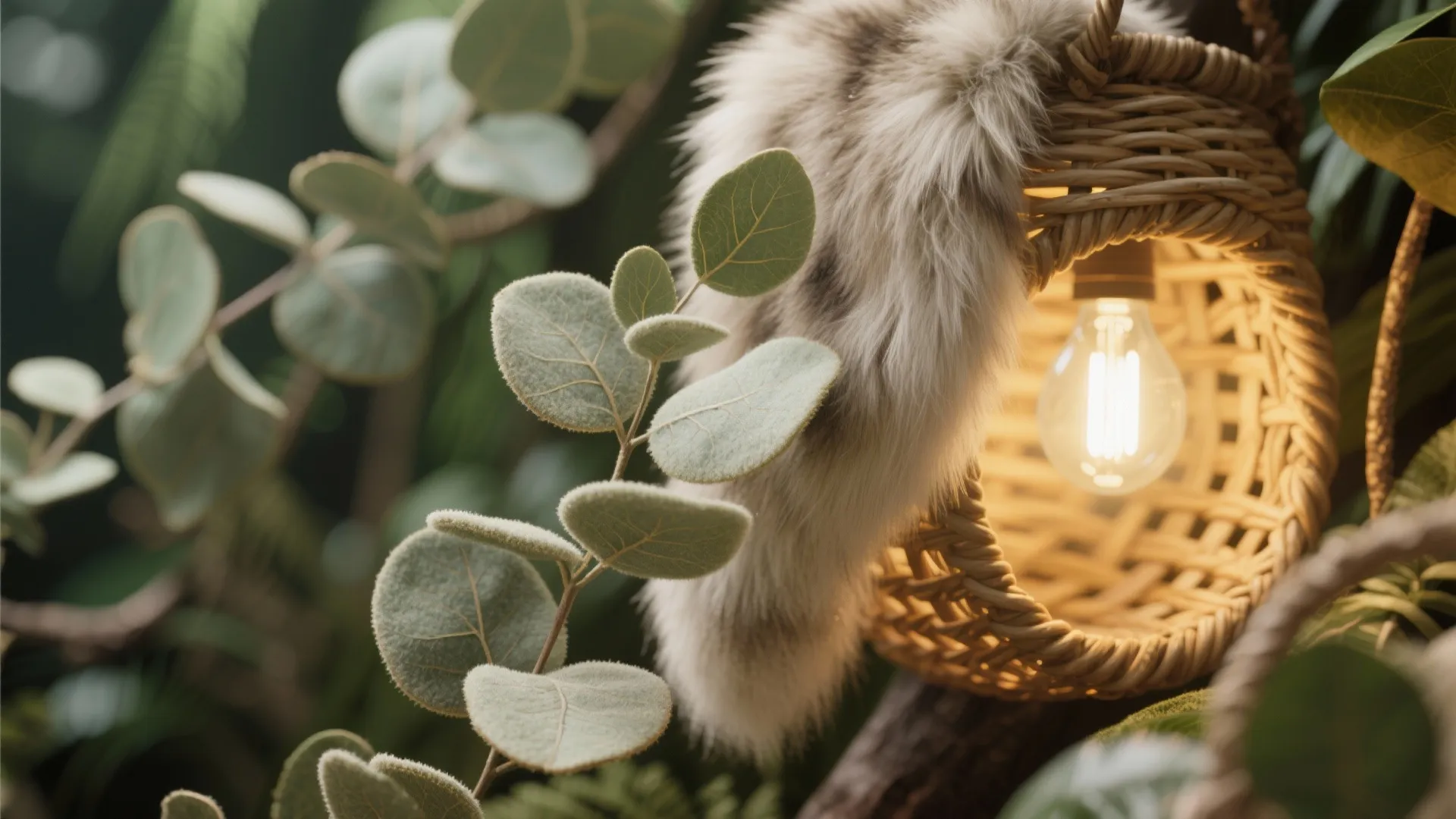 5) Gentle Jungle: Greens, Animals, and Natural Textures