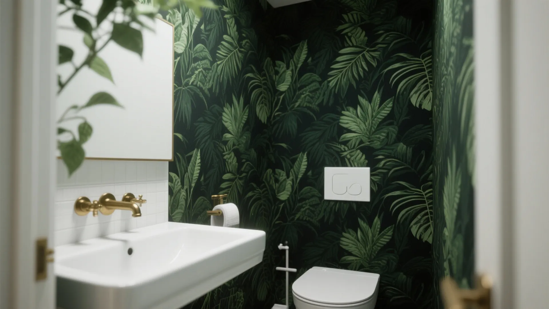 1. Go Bold with Wallpaper