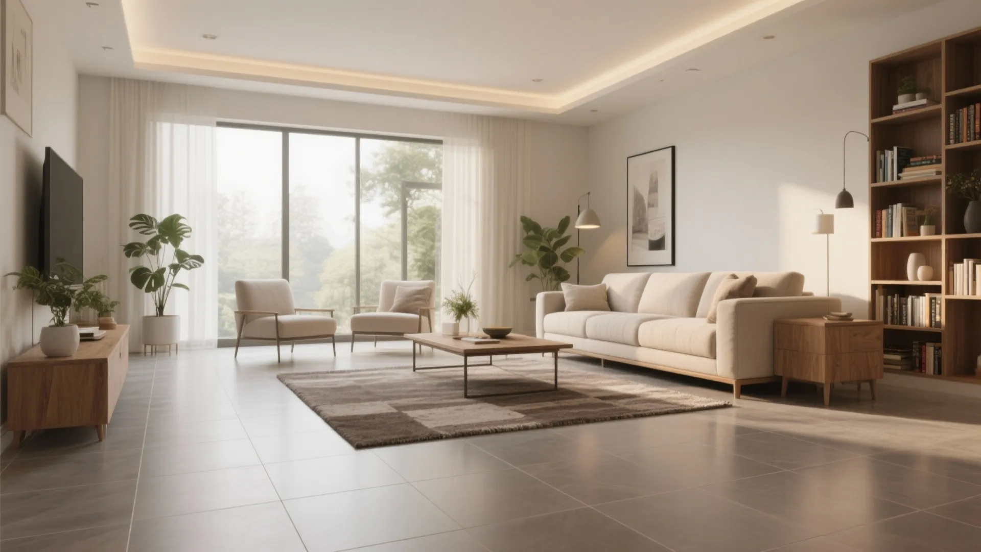 Living Room Kajaria Floor Tiles: Style Meets Durability: Fast-Track Guide to Selecting Kajaria Tiles and Transforming Your Living Room in 1 Minute