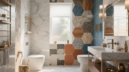10 Kajaria Bathroom Tiles Design Inspirations