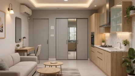 1 BHK Flat in Kalyan West: 5 Smart Design Ideas