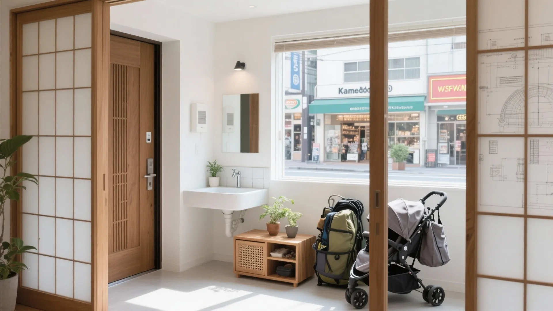 地域文脈を取り込む：亀戸の暮らし方を間取りに写す