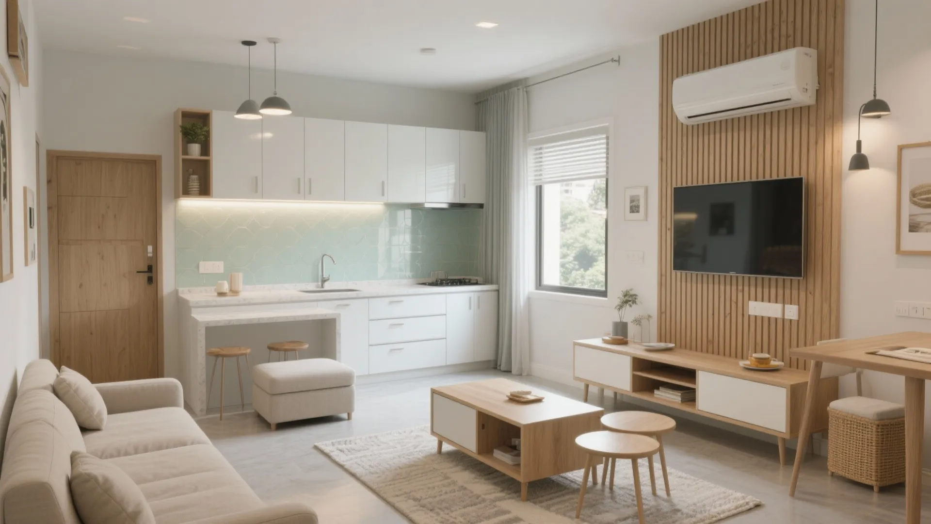 1 BHK Flat in Kandivali East: 5 Smart Design Ideas: A Mumbai designer’s playbook to make a 1 BHK in Kandivali East feel bigger, brighter, and beautifully livable—without blowing the budget.